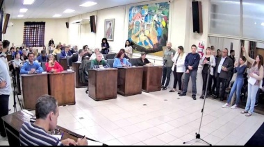 Con fuertes cuestionamientos del FdT, se aprobó la licencia para Grindetti