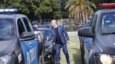 Insaurralde presentó nuevo móviles de seguridad