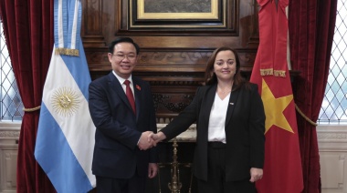 Cecilia Moreau recibió a su par de Vietnam para promover la cooperación económica y parlamentaria