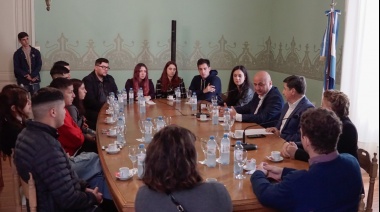“Quiero ser el intendente del trabajo y la producción”, subrayó Russo
