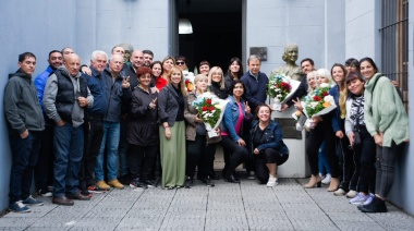 Emotivo homenaje a Eva Perón en el Partido Justicialista de Almirante Brown