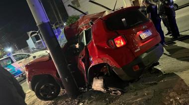 Robó un Jeep en Avellaneda, se tiroteó con la Policía y chocó en Lanús