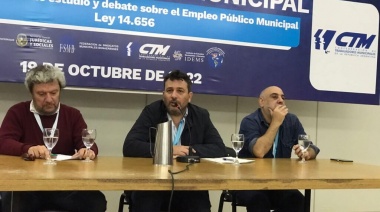 Insisten con la necesidad de una paritaria nacional para los municipales