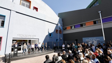 Kicillof inauguró el nuevo edificio del Centro de Formación Profesional N°404 de Avellaneda