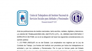 Otros gremios estatales denuncian “fake news” sobre salarios y empleo público