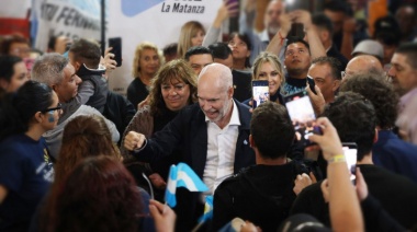Rodríguez Larreta: “Hace 40 años que gobiernan los mismos y no hay calles, no hay cloacas, los vecinos viven con miedo”