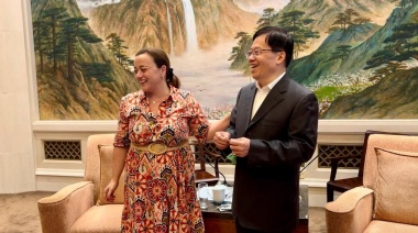 Cecilia Moreau exhortó a profundizar los lazos bilaterales con China