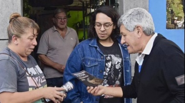 De Gennaro recorrió Monte Chingolo y abogó por “tener un Estado municipal presente”