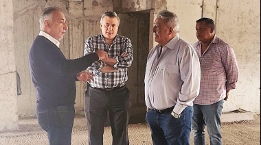 El presidente de OSECAC anunció la continuidad de la obra de la Clínica Sagrado Corazón II
