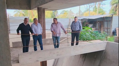 El presidente de OSECAC anunció la continuidad de la obra de la Clínica Sagrado Corazón II