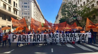 Con paros en varias provincias, se inicia una jornada de lucha de gremios de salud