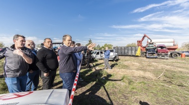 El Municipio avanza con la compactación de motos y vehículos