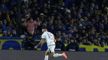 Lanús se quedó con el grito atragantado en La Bombonera