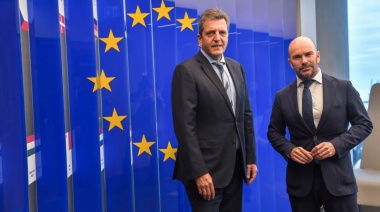 Massa mantuvo un encuentro de trabajo con embajadores de la Unión Europea