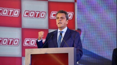 Sergio Massa: "La Patria se construye con empresarios que tengan la vocación de crecer en el país"