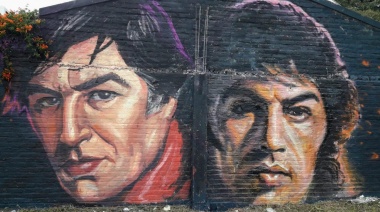 El Municipio presentó un mural en homenaje a Sandro