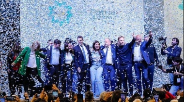 Unión por la Patria presentó su lista en Lomas con la presencia de Massa, Kicillof, Wado y Máximo Kirchner