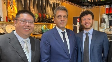 Ferraresi destacó el rol que tendrá Luca Bertolotto por sus fuertes vínculos comerciales con China 