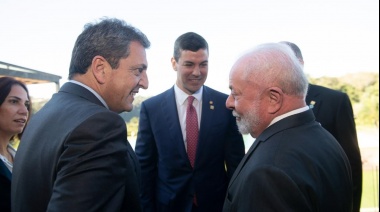 Massa se reunió con Presidentes en Iguazú