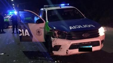 Robaron en Lanús, huyeron a Lomas y chocaron un patrullero en la CABA
