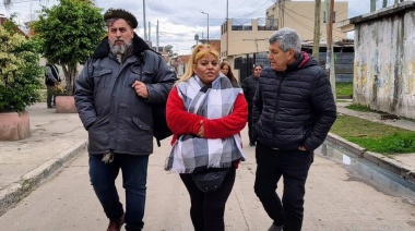 De Gennaro recorrió el barrio La Fe y dialogó con vecinos
