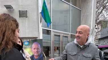 Lassalle recalcó que la precandidatura de Otermín “es un gesto muy grande de confianza para la juventud”