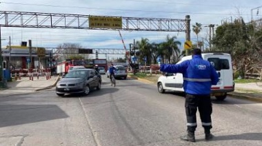 Como quedó la circulación en la zona del Paso Bajo Nivel de Diehl en Longchamps