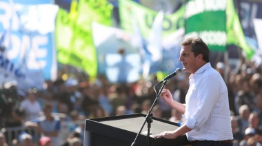 Massa: “Voy a ser el presidente de los trabajadores”