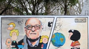 Brown presentó el Paseo de la Historieta