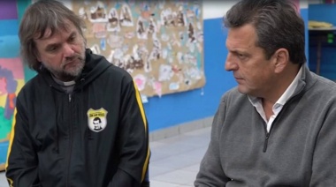 El Padre Pepe destacó la "apertura" de Massa ante las necesidades de los barrios populares