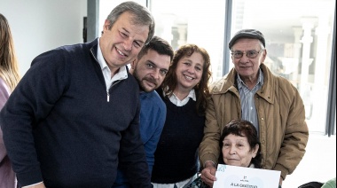 Cascallares y Fabiani reconocieron a trabajadoras vecinales brownianas