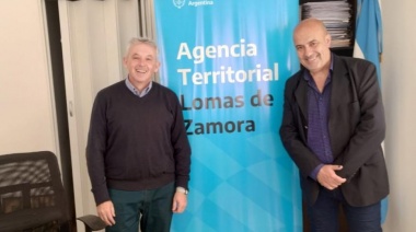 Crosta se reunió con el delegado de la Agencia Territorial Lomas de Zamora del Ministerio de Trabajo