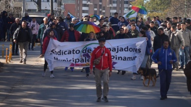 Kicillof con los municipales de paro, por deuda salarial de intendente macrista