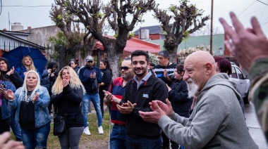 Balladares participó de varios encuentros de cara a la “reconstrucción” de Lanús