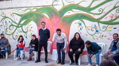 Balladares participó de varios encuentros de cara a la “reconstrucción” de Lanús