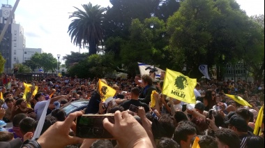 Milei eligió Lomas para su última recorrida por la provincia de Buenos Aires