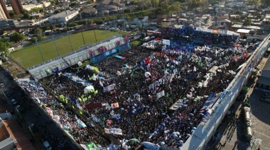 Massa y Kicillof cerraron la campaña bonaerense con un acto por el Día de la Lealtad