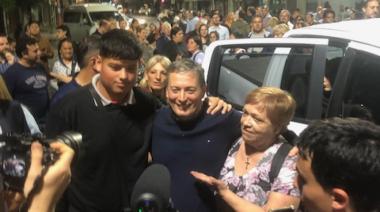 Gray festejó con la militancia tras su victoria y llamó a "redoblar los esfuerzos" para el ballotage