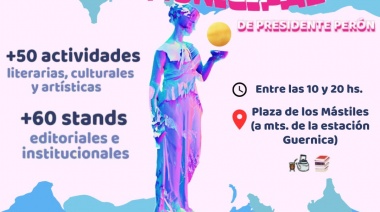 Llega la tercera edición de la Feria del Libro de Presidente Perón