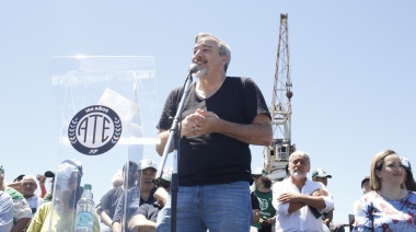 Asumió Rodolfo Aguiar la conducción de ATE: “queremos un Estado que esté al servicio de todo nuestro pueblo”