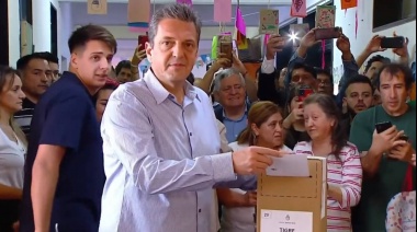 Massa recalcó que “es un día histórico en el que se define el futuro del país”