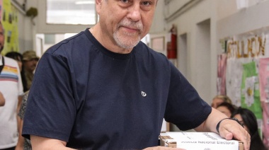 Ferraresi votó “con esperanza por el futuro de la patria”
