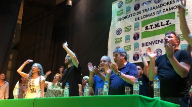 Espínola arrancó un nuevo mandato al frente del Sindicato de Trabajadores Municipales de Lomas