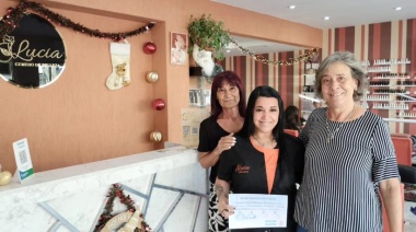 Distinguieron a los ganadores del Concurso de Vidrieras Navideñas Banfileñas