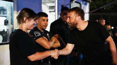 Otermín afirmó que "la seguridad de los vecinos es un objetivo central" para su gestión
