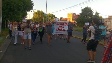 Vecinos de Villa Centenario se movilizaron en reclamo de justicia por crimen de Umma Aguilera