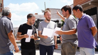 Otermín: “La obra pública significa progreso para la comunidad”