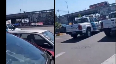 Alertan sobre un posible intento de saqueo en el MaxiCarrefour de Camino Negro