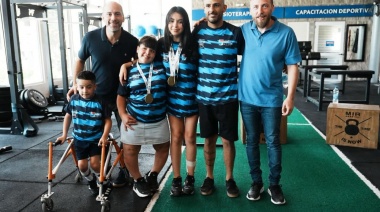 Otermín se reunió con deportistas  locales