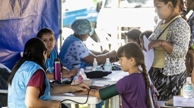 En un operativo integral de salud, el Municipio visitó 152 domicilios y atendió a 332 pacientes